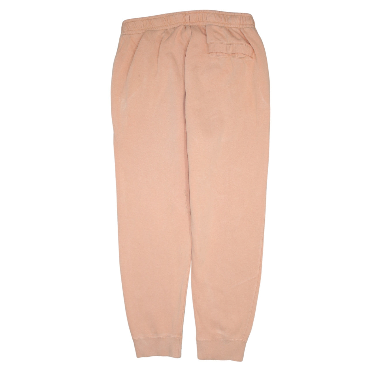 Nike Men's Beige Joggers L Regular Fit Fleece Tapered Trousers
