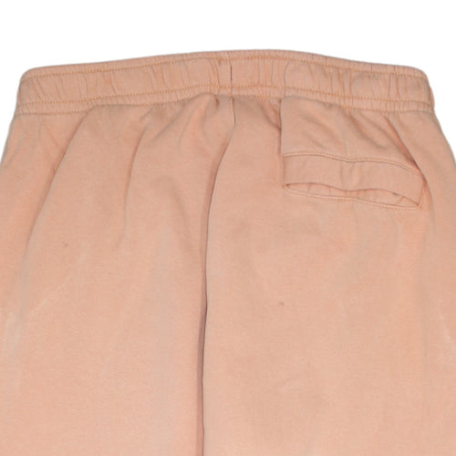 Nike Men's Beige Joggers L Regular Fit Fleece Tapered Trousers