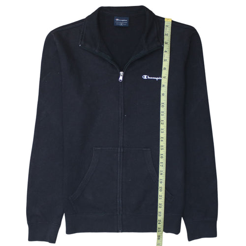 Champion Men's Black Full Zip Sweatshirt Size S