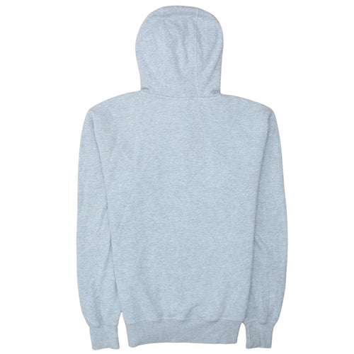 Ellesse Womens Grey Hoodie UK 10 Pullover Logo Cotton Blend