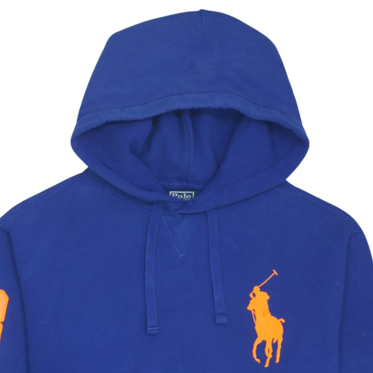 Ralph Lauren Men's Blue Embroidered Pullover Hoodie M