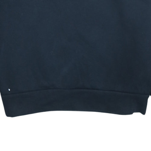 Adidas Men's Black Crew Neck Sweatshirt M Regular Fit Sportswear
