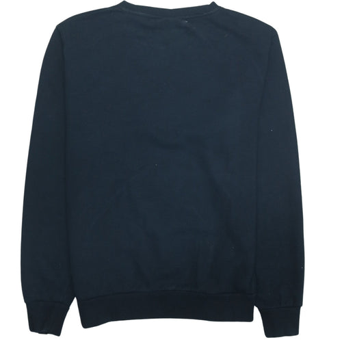 Ellesse Women's Black Pullover Sweatshirt UK 14 Crew Neck Logo