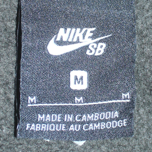 Nike SB Green Pullover Hoodie Size M Men's Skateboard Style