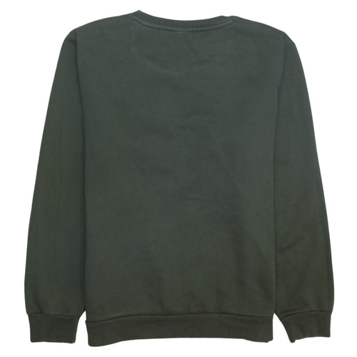 Puma Men's Green Small Logo Pullover Sweatshirt