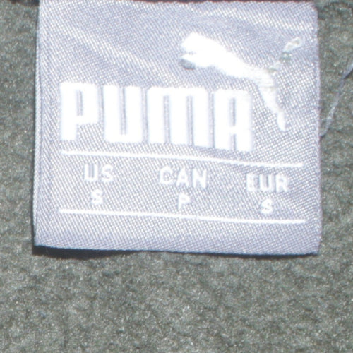 Puma Men's Green Small Logo Pullover Sweatshirt