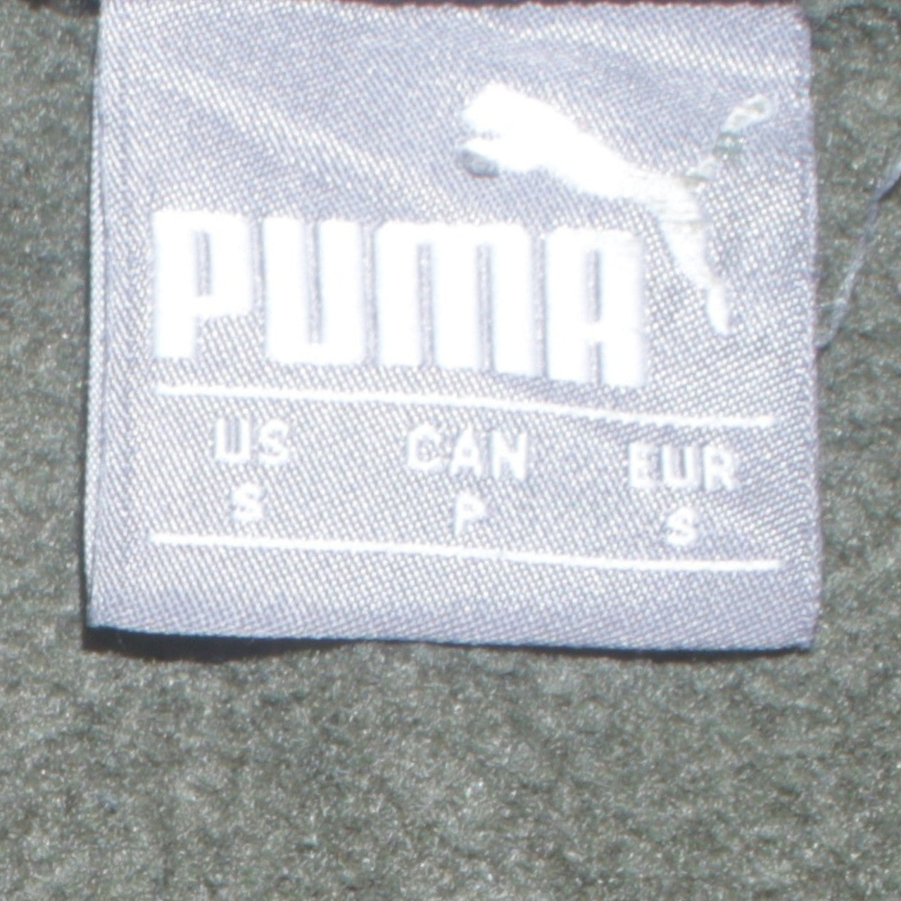 Puma Men's Green Small Logo Pullover Sweatshirt