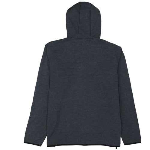 Ellesse Men's Grey 1/4 Zip Hooded Pullover Sweatshirt L