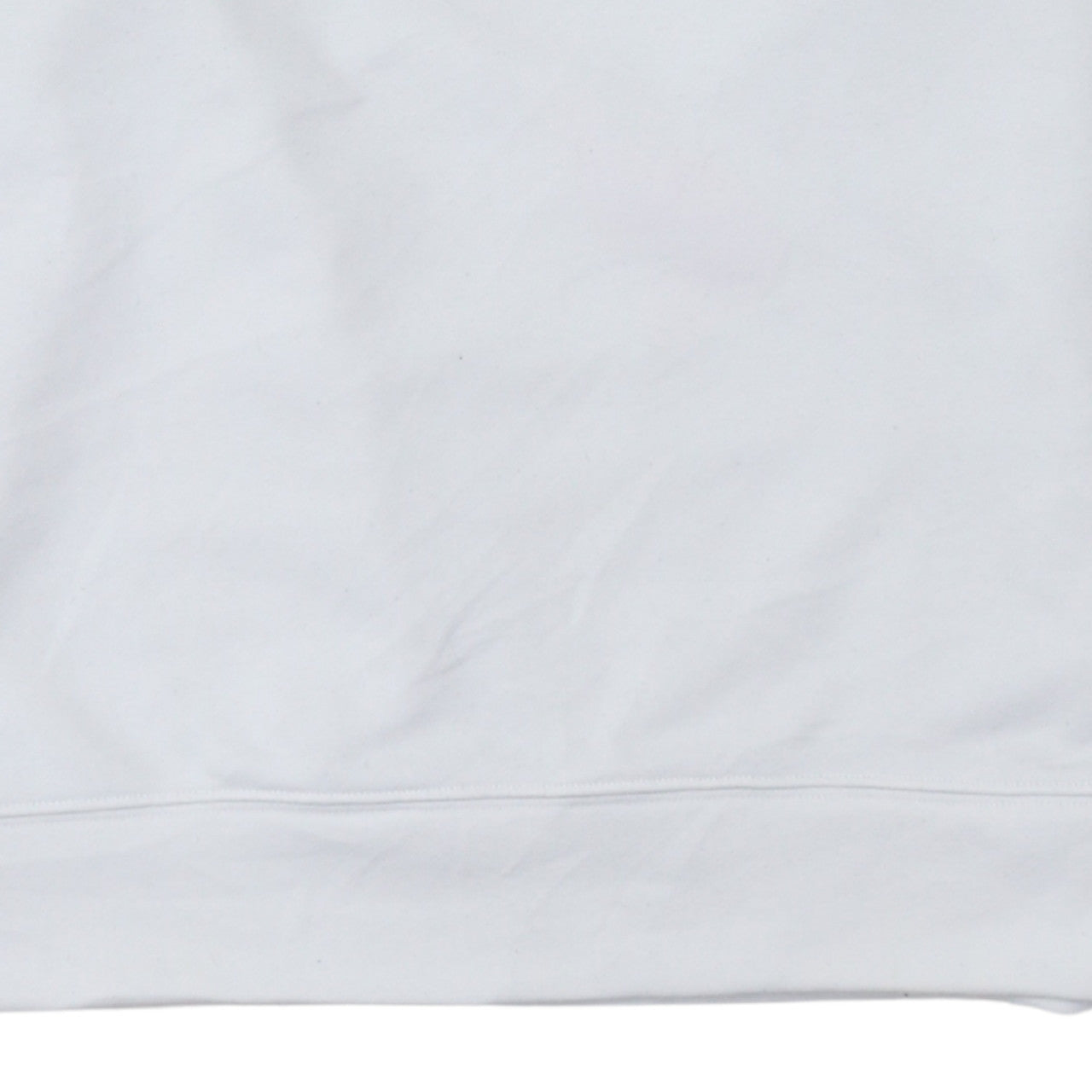 Adidas Women White Crew Neck Pullover Sweatshirt XS Cotton Logo