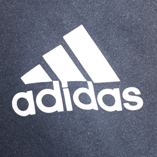 Adidas Mens Black Full Zip Hoodie M Classic Sportswear