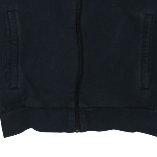 Adidas Mens Black Full Zip Hoodie M Classic Sportswear