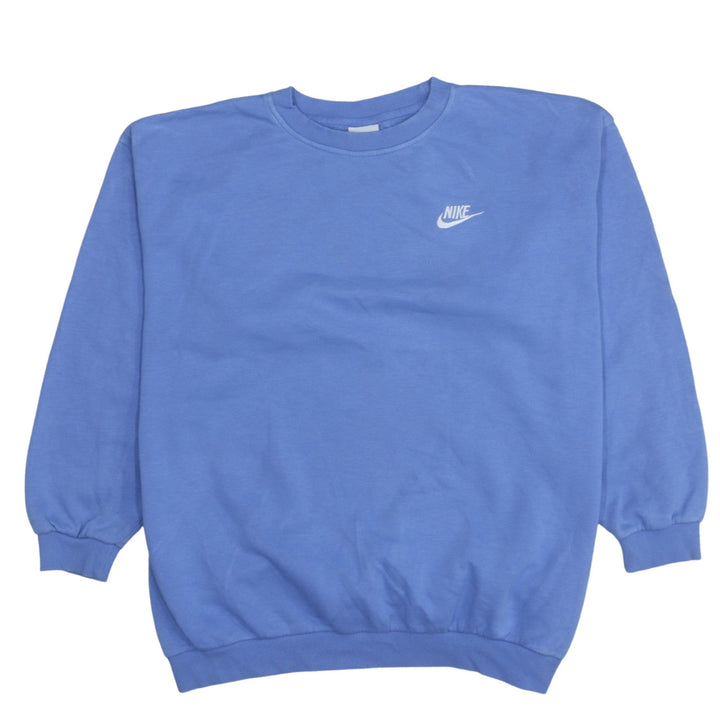 Nike Boys Blue XL Fleece Crew Neck Pullover Sweatshirt