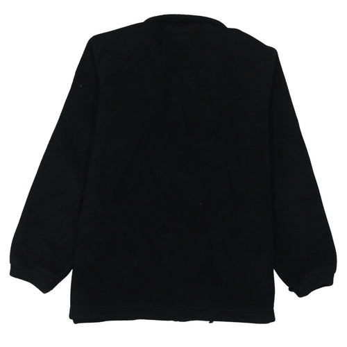 Jack Wolfskin Men's Black Fleece Full Zip Jacket Size M