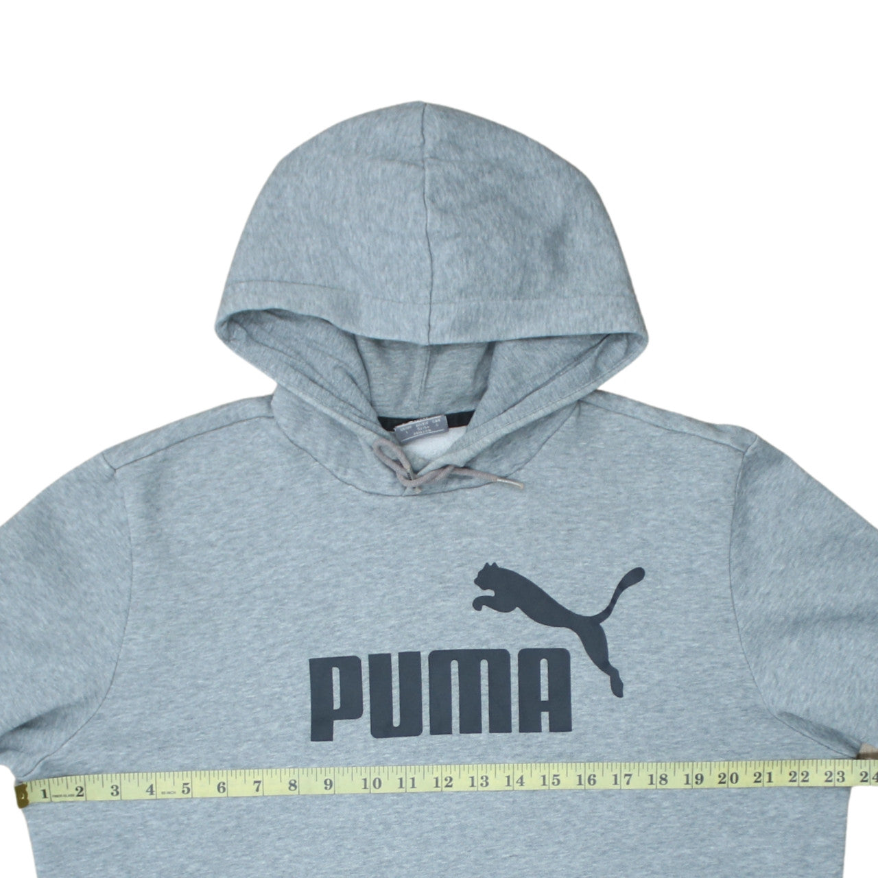 Puma Mens Grey Pullover Hoodie L Regular Fit Sportswear