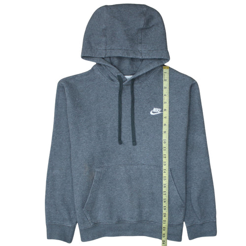 Nike Men's Grey Pullover Hoodie Small Fleece Sweatshirt