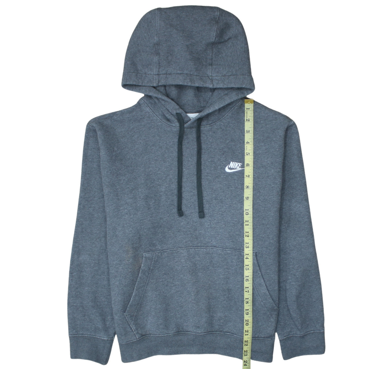 Nike Men's Grey Pullover Hoodie Small Fleece Sweatshirt