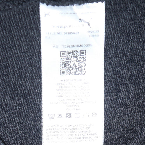 Ellesse Boys Black Sweatshirt 14 Years Logo Tape Crew Neck Jumper