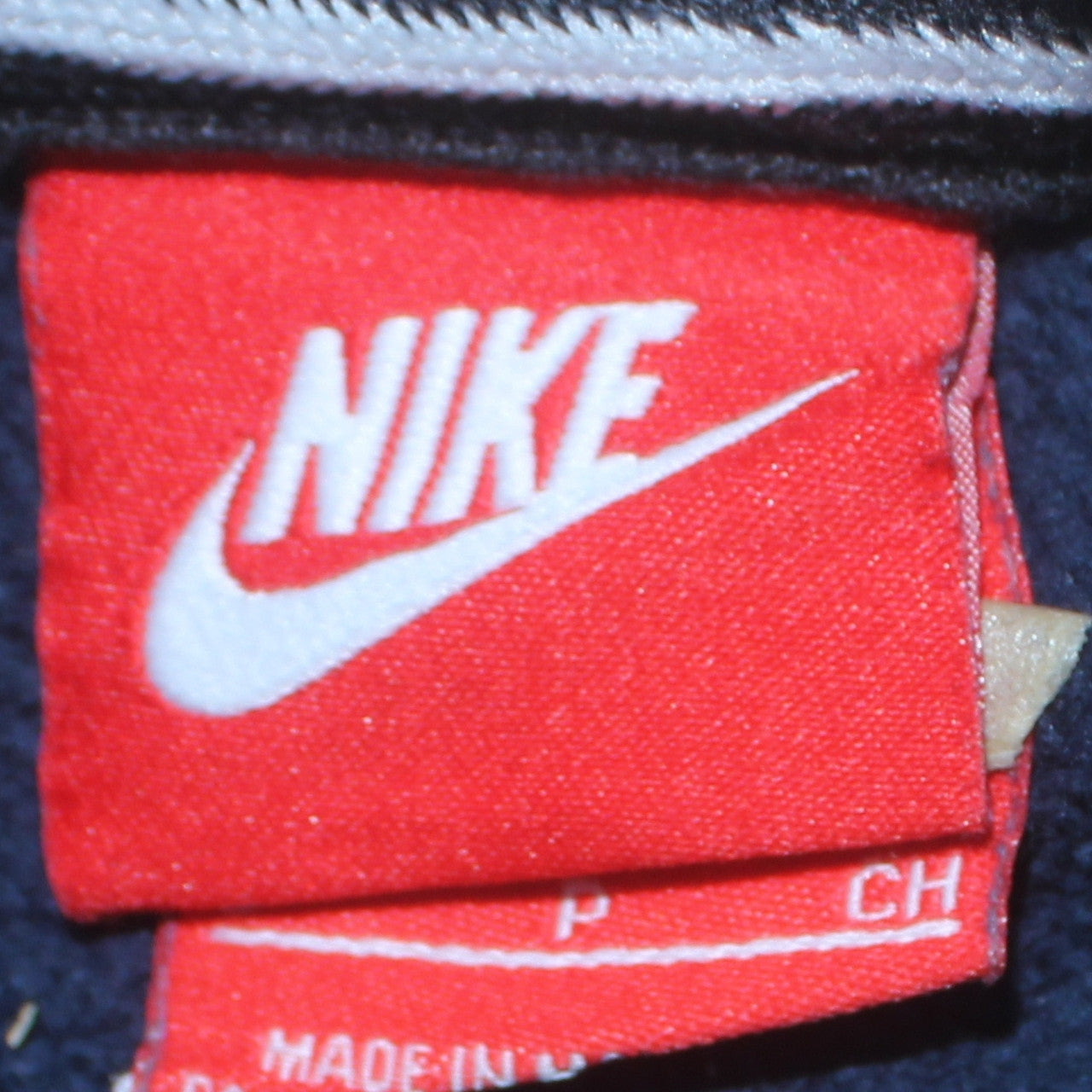 Nike Men's Blue Small Pullover Sweatshirt Crew Neck Fleece Regular Fit