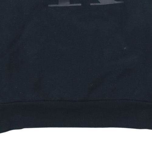 Calvin Klein Jeans Men's Black Small Crew Neck Pullover Sweatshirt