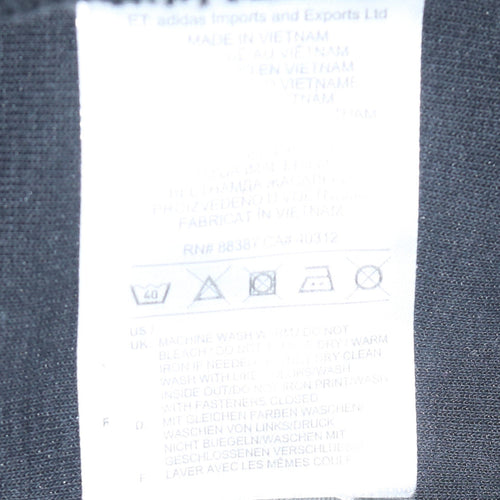 Champion Women Black Medium Pullover Hoodie with Logo Print