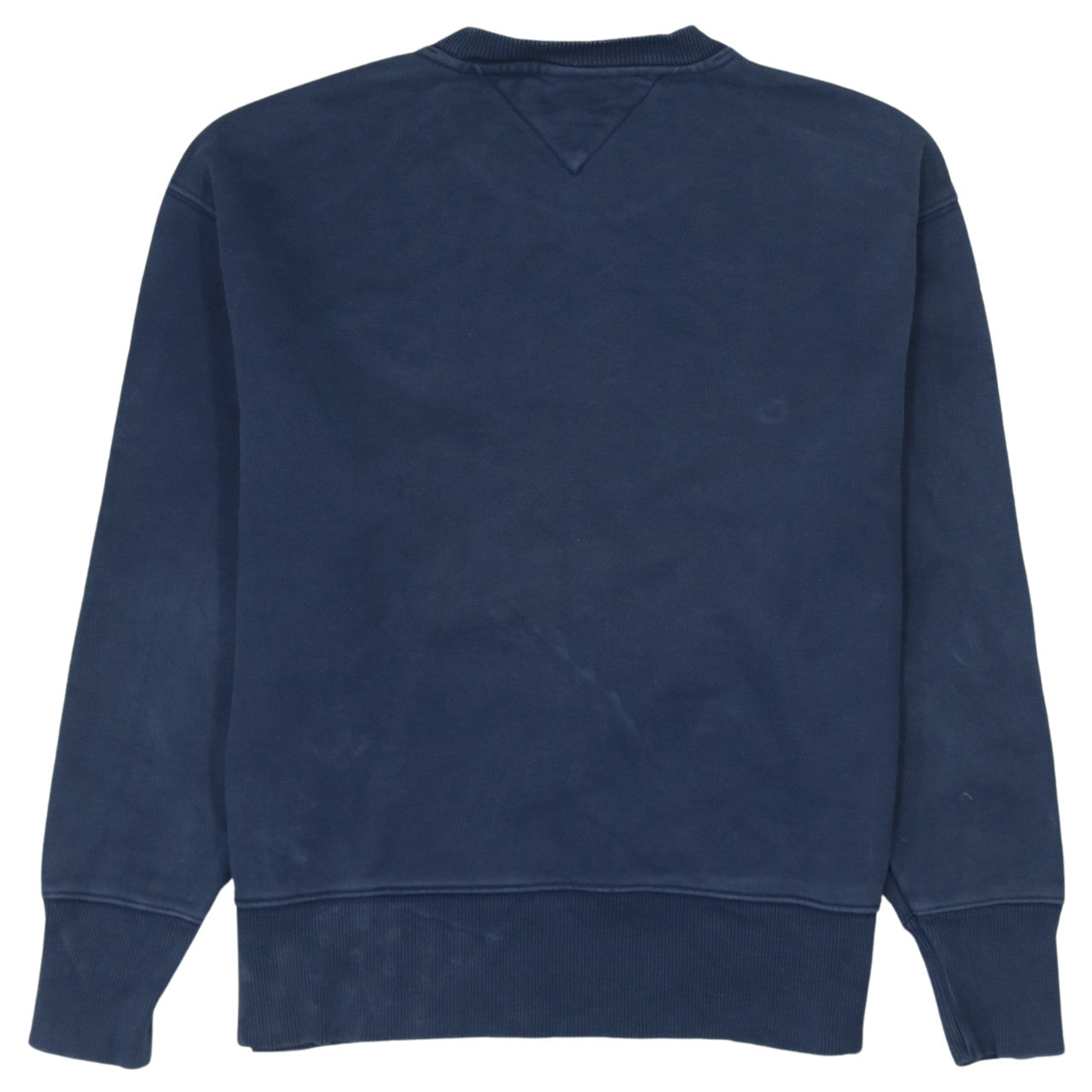 Tommy Jeans Men's Blue Cotton Crew Neck Sweatshirt M