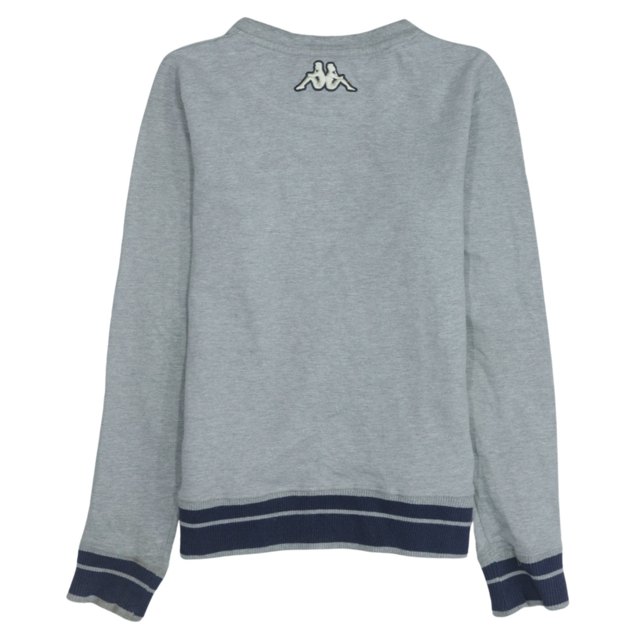 Kappa Men's Grey Athletic Logo Sweatshirt XS Pullover