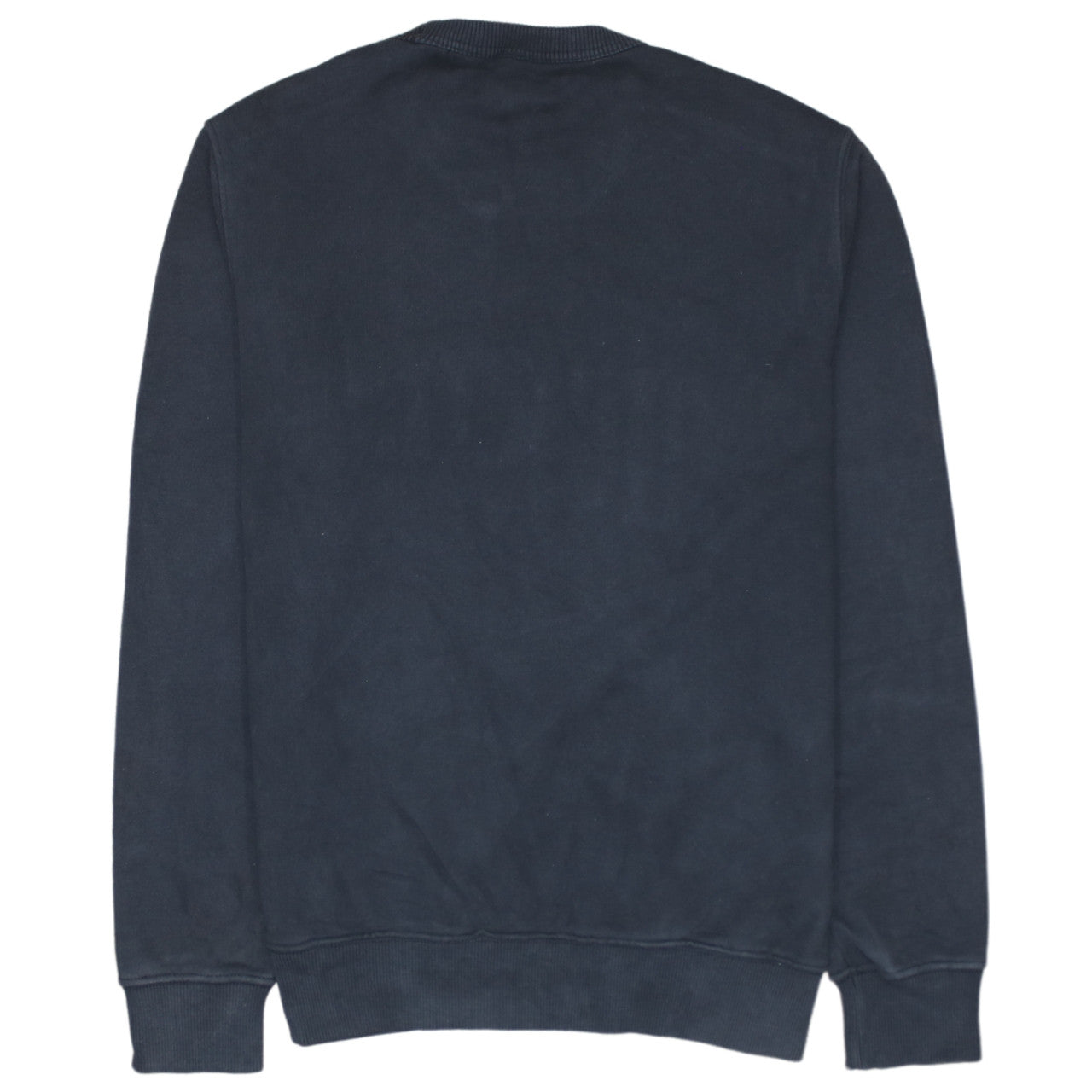 Dickies Mens Black Medium Embroidered Logo Crew Neck Sweatshirt