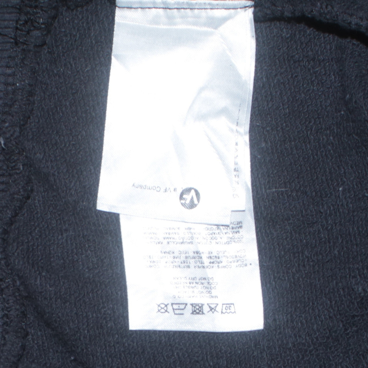 Dickies Mens Black Medium Embroidered Logo Crew Neck Sweatshirt