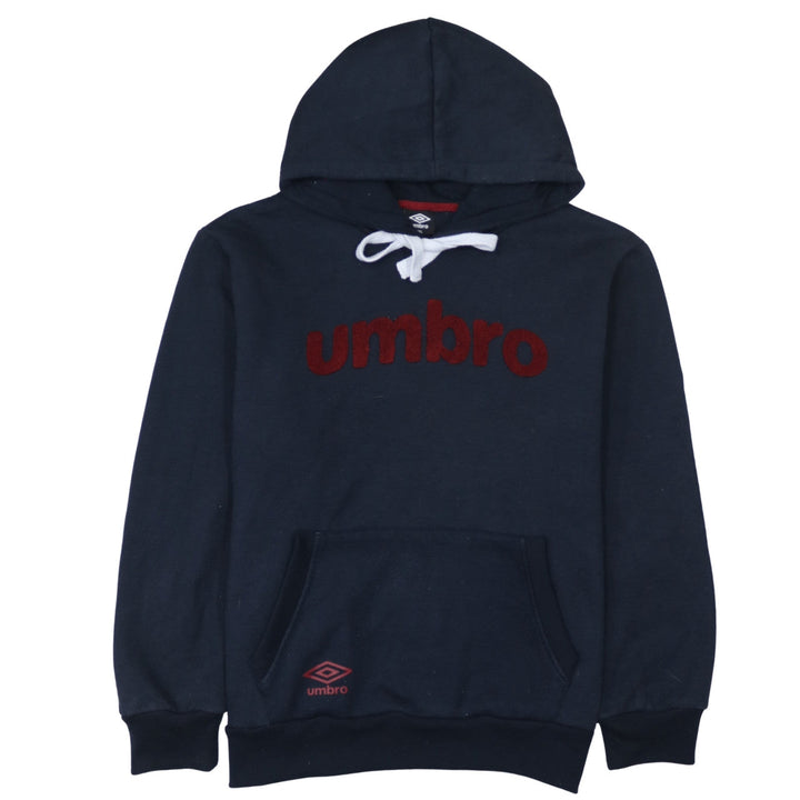 Umbro Men’s Blue Pullover Hoodie 2XL Regular Fit Sportswear