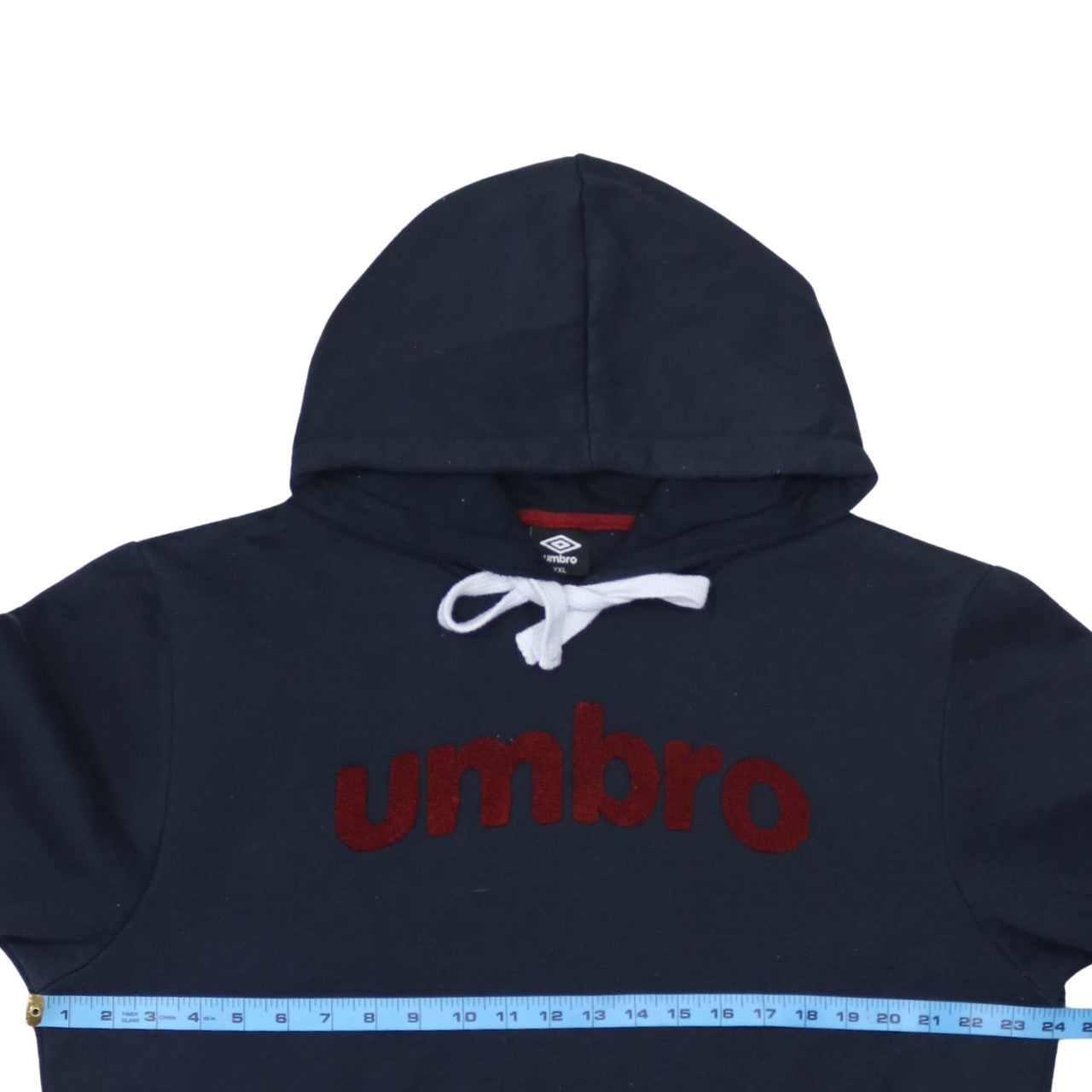 Umbro Men’s Blue Pullover Hoodie 2XL Regular Fit Sportswear