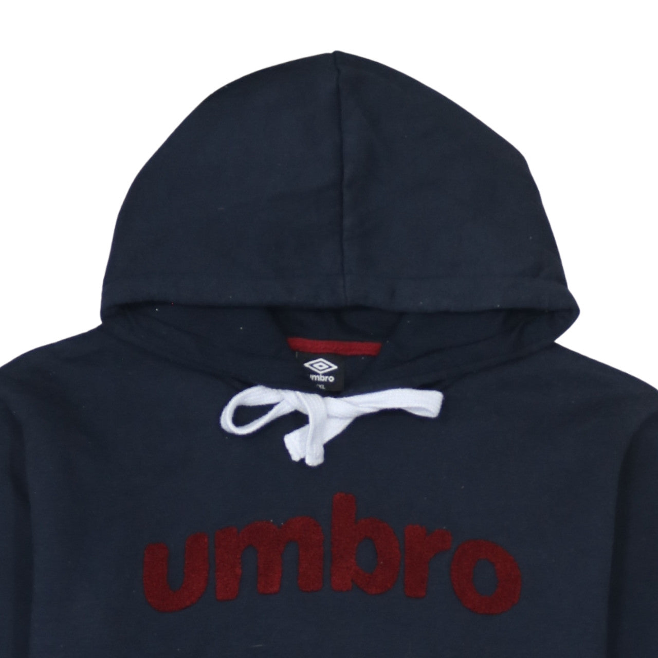 Umbro Men’s Blue Pullover Hoodie 2XL Regular Fit Sportswear