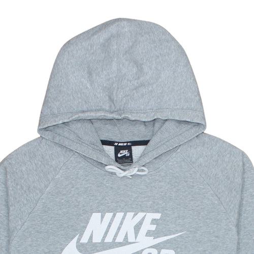 Nike SB Grey Pullover Hoodie Men's XL Regular Fit Fleece