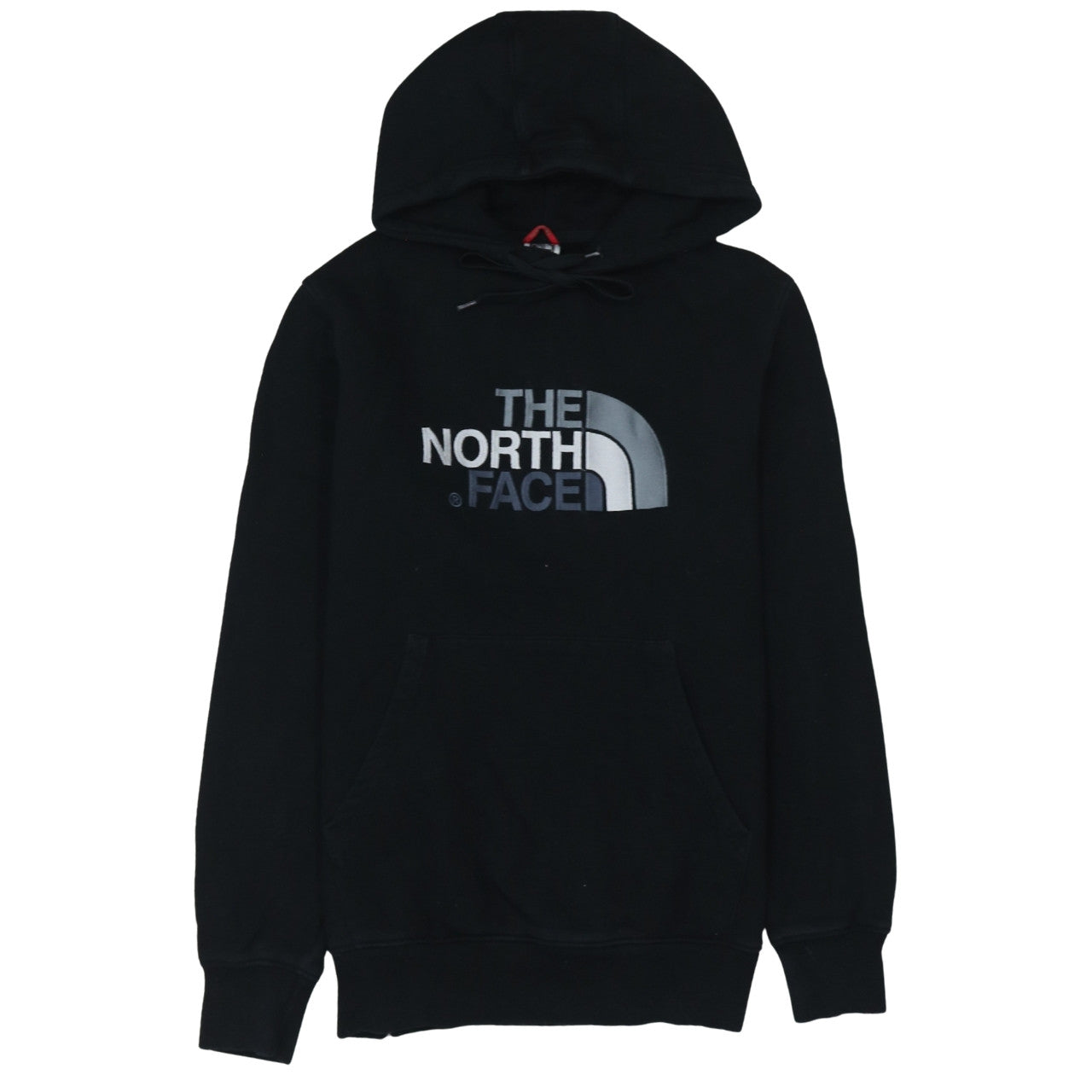The North Face Men's Black Pullover Hoodie Small Logo Graphic Hooded Top