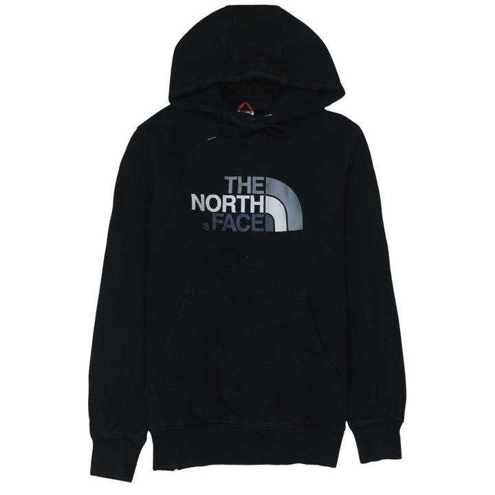 The North Face Men's Black Pullover Hoodie Small Logo Graphic Hooded Top