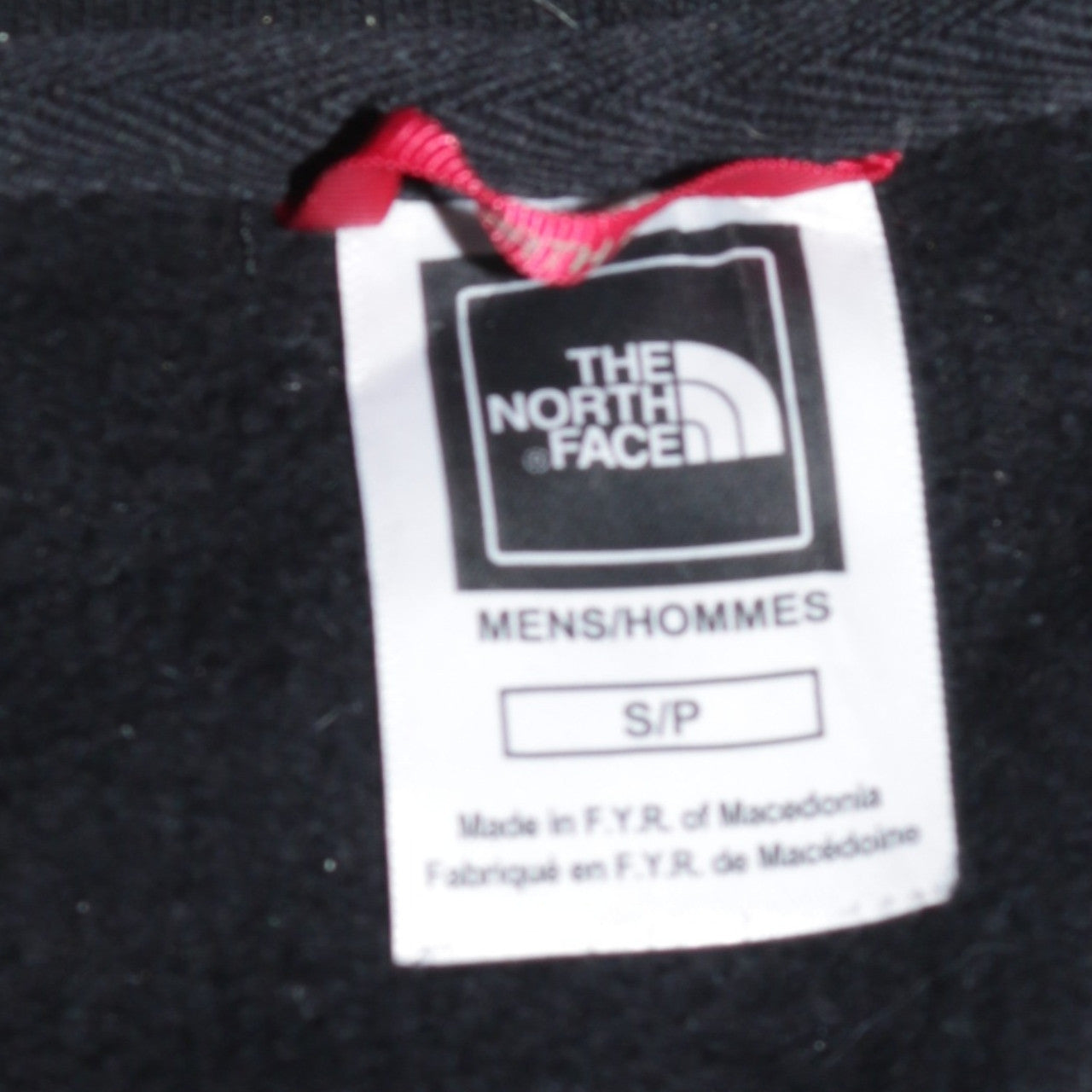 The North Face Men's Black Pullover Hoodie Small Logo Graphic Hooded Top