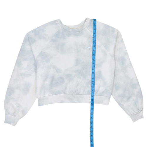 Levi’s Womens Blue Tie Dye Pullover Sweatshirt Size S Crew Neck