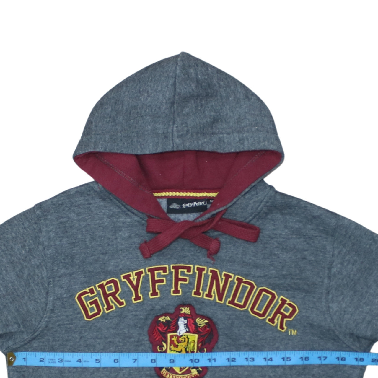 Harry Potter Gryffindor Grey Pullover Hoodie XS Womens