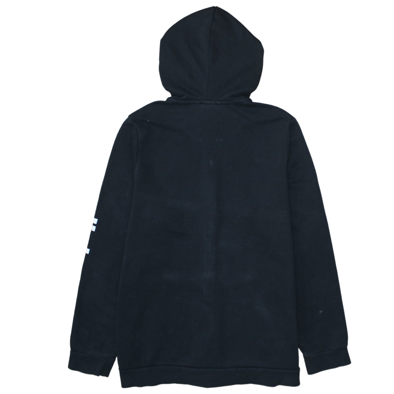 Adidas Womens Black Full Zip Hoodie Size 2XL Cotton Blend