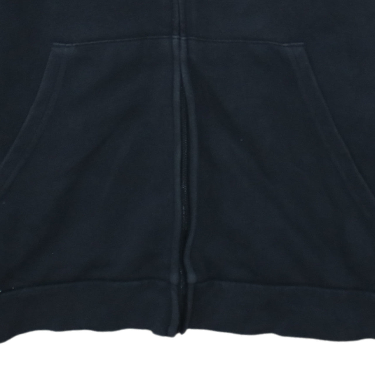 Adidas Womens Black Full Zip Hoodie Size 2XL Cotton Blend
