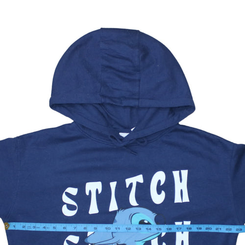 Primark Women Blue Stitch Pullover Hoodie Size 12/14
