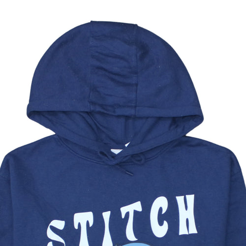 Primark Women Blue Stitch Pullover Hoodie Size 12/14