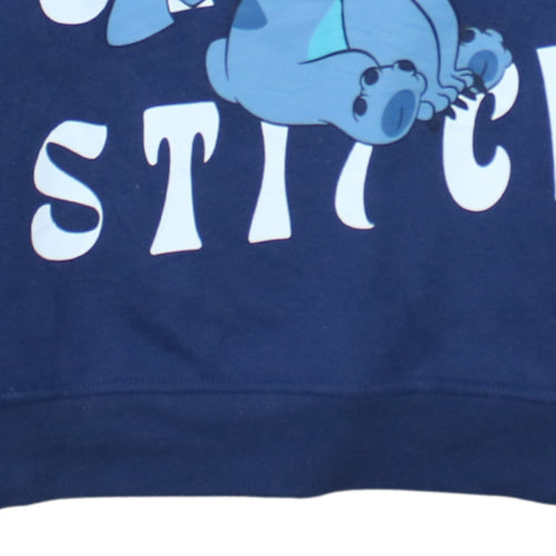 Primark Women Blue Stitch Pullover Hoodie Size 12/14