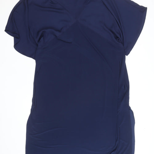 Next Women Blue Size 22 Sheath Knee Length Dress
