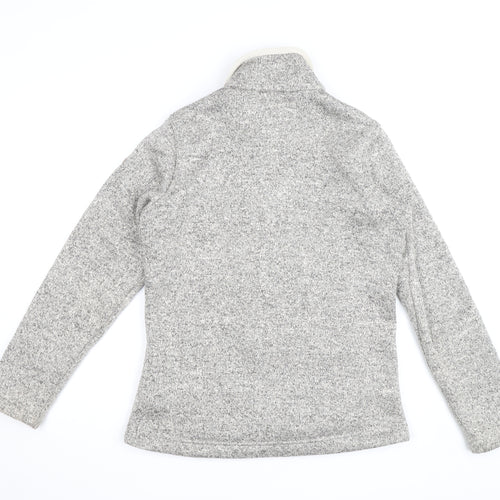 Regatta Womens Grey Fleece Full Zip Jumper Size 12
