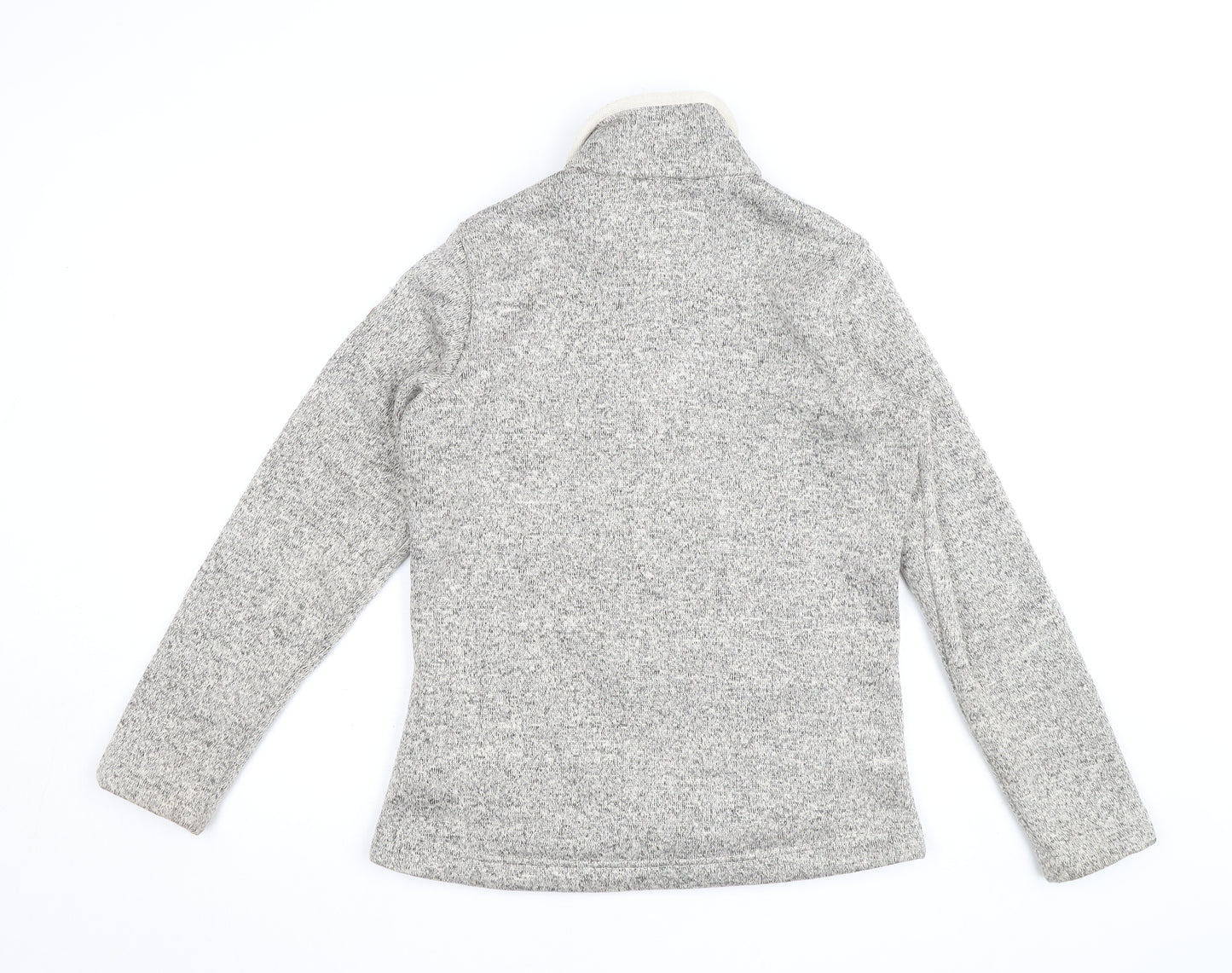 Regatta Womens Grey Fleece Full Zip Jumper Size 12