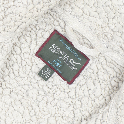 Regatta Womens Grey Fleece Full Zip Jumper Size 12