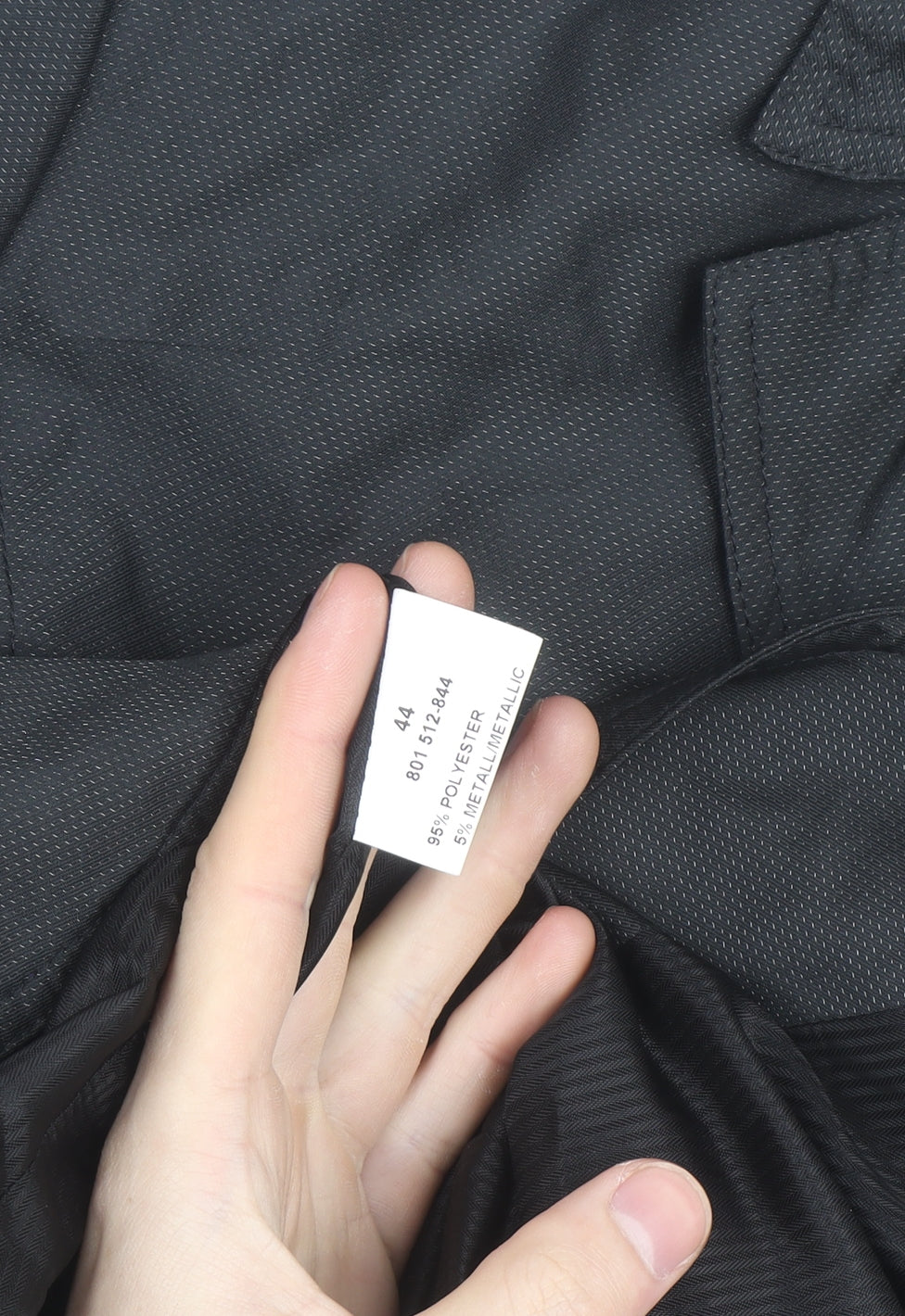 Basset Women's Black Collared Long Sleeve Button Blouse Size 16