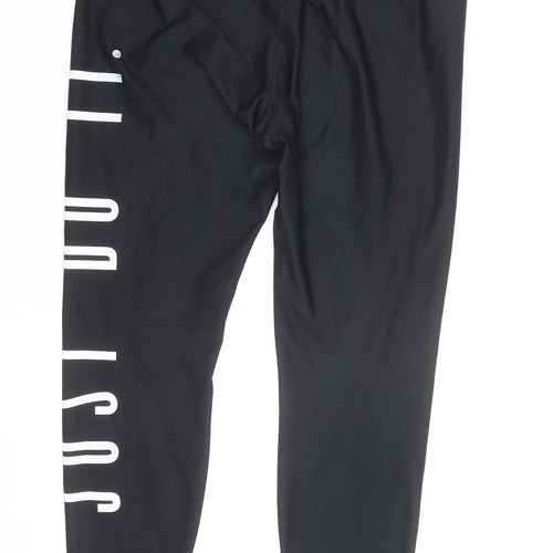 Nike Women's Black Dri-Fit Just Do It Leggings Size L