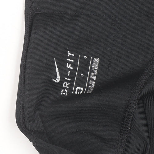 Nike Women's Black Dri-Fit Just Do It Leggings Size L