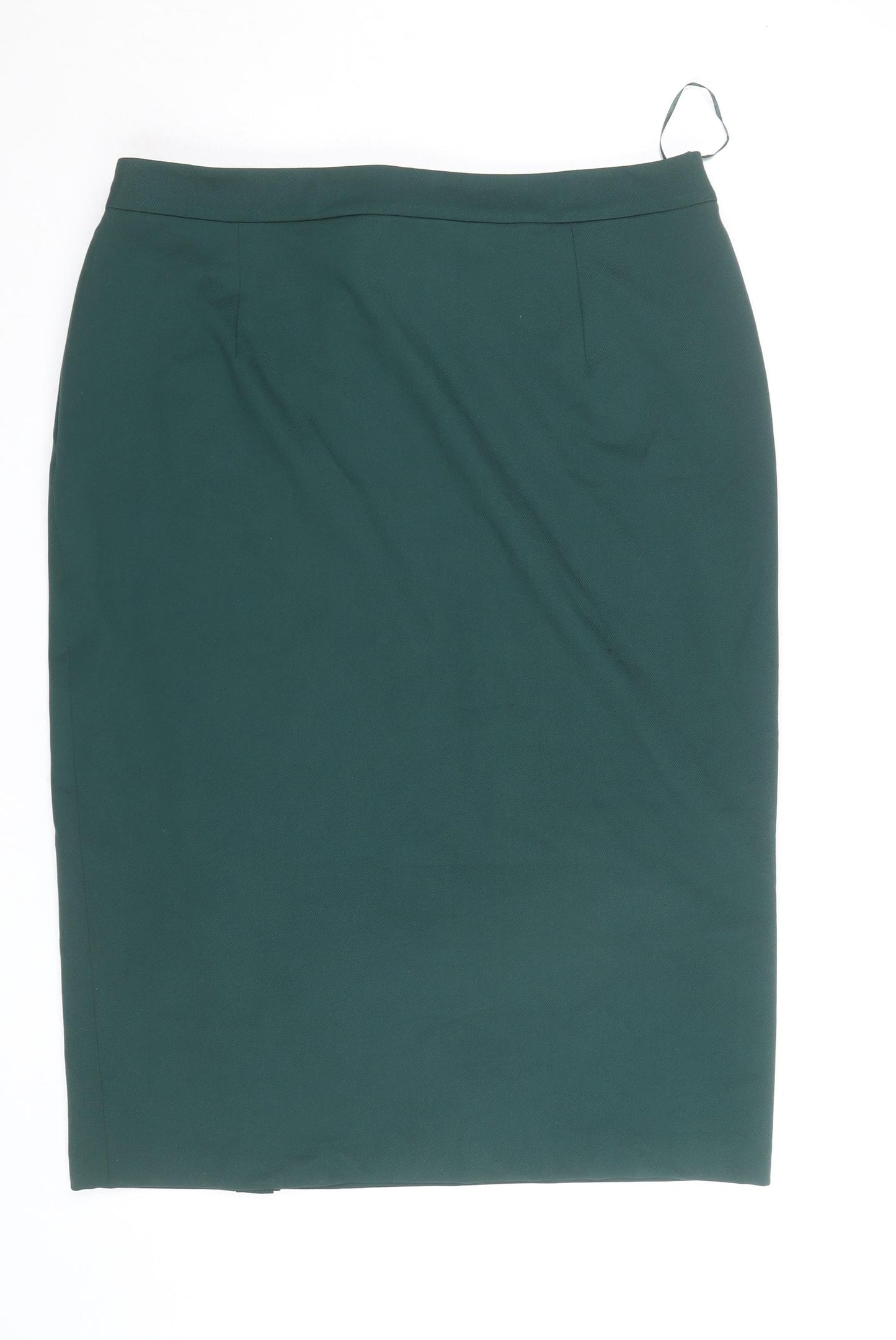 Marks and Spencer Women's Green Size 18 Pencil Stretch Skirt